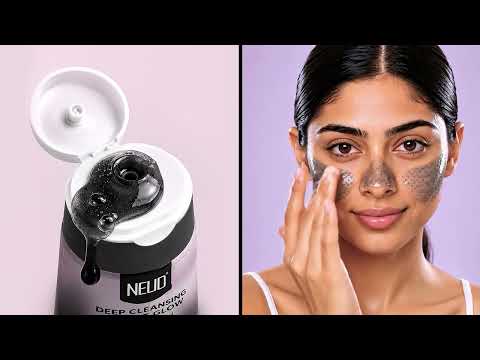 NEUD Deep Cleansing Instant Glow Face Wash - Watch This Video To Learn How Activated Charcoal and Tea Tree Oil Pull Out Impurities