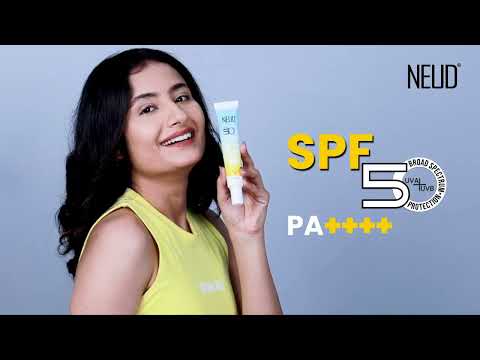NEUD Matte Dry Touch Sunscreen - Watch This Video To Learn How It Is Ideal For Oily, Greasy Skin