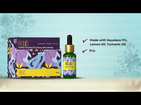 Watch This Video To Learn About Benefits of NEUD Super Hydrator Squalane Serum in Skin Care - everteen-neud.com