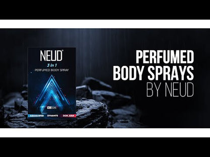 Explainer Video on NEUD 3-in-1 Perfumed Body Sprays for Men, Long-Lasting Deodorants, No Gas, No CFC Formula - 3 x 120ml Each - everteen-neud.com