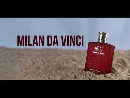 NEUD Milan Da Vinci Parfum de luxe pour hommes cosmopolites EDP longue durée sans CFC - 100ml