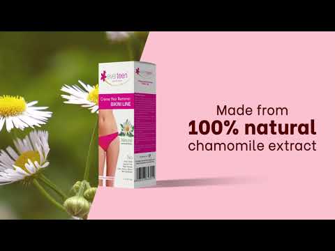 Watch This Video To Learn everteen Natural Hair Remover Creme Gives You Soft and Smooth Bikini Line in Just 5 Minutes - everteen-neud.com